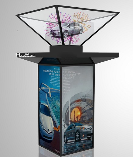 Holographic Display for malls & launches