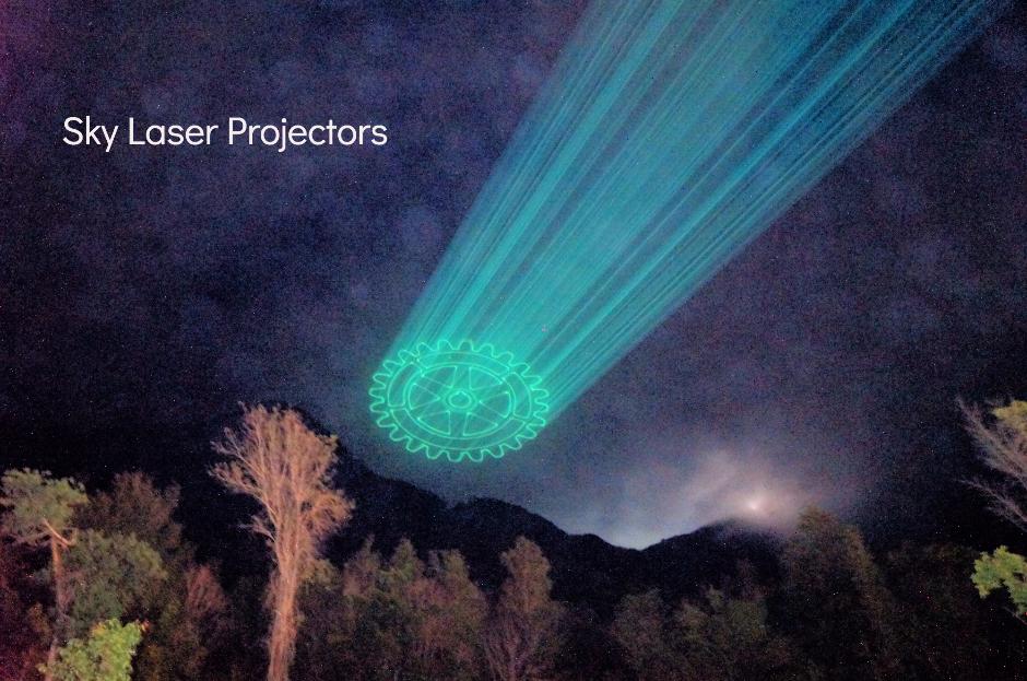 Laser Sky Projector